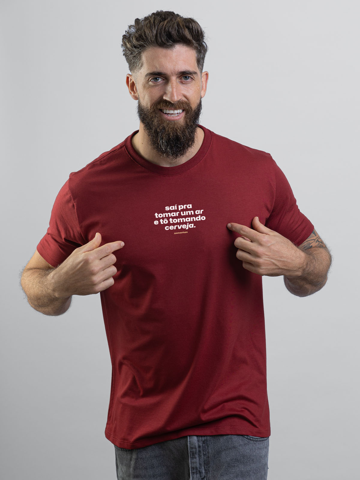 Camiseta Tomar Um Ar Asmanhas