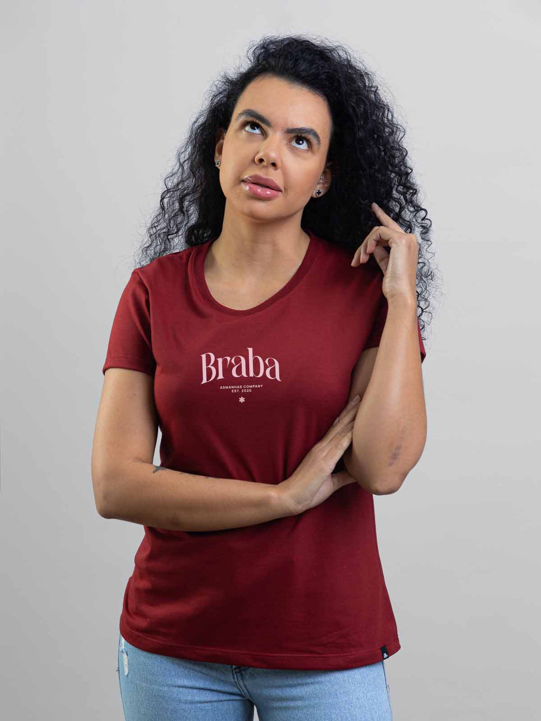 Camiseta Feminina Braba Nova Asmanhas