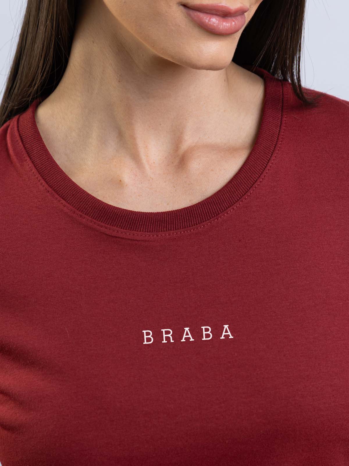 Camiseta Feminina Braba Minimalista Asmanhas