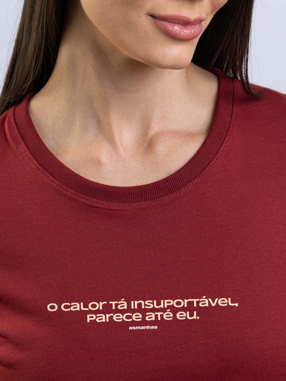 Camiseta Feminina Calor Tá Insuportável Asmanhas