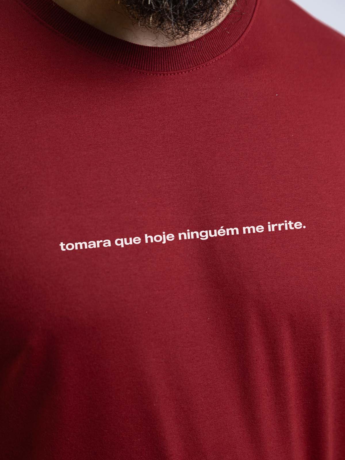 Camiseta Tomara que Hoje Asmanhas