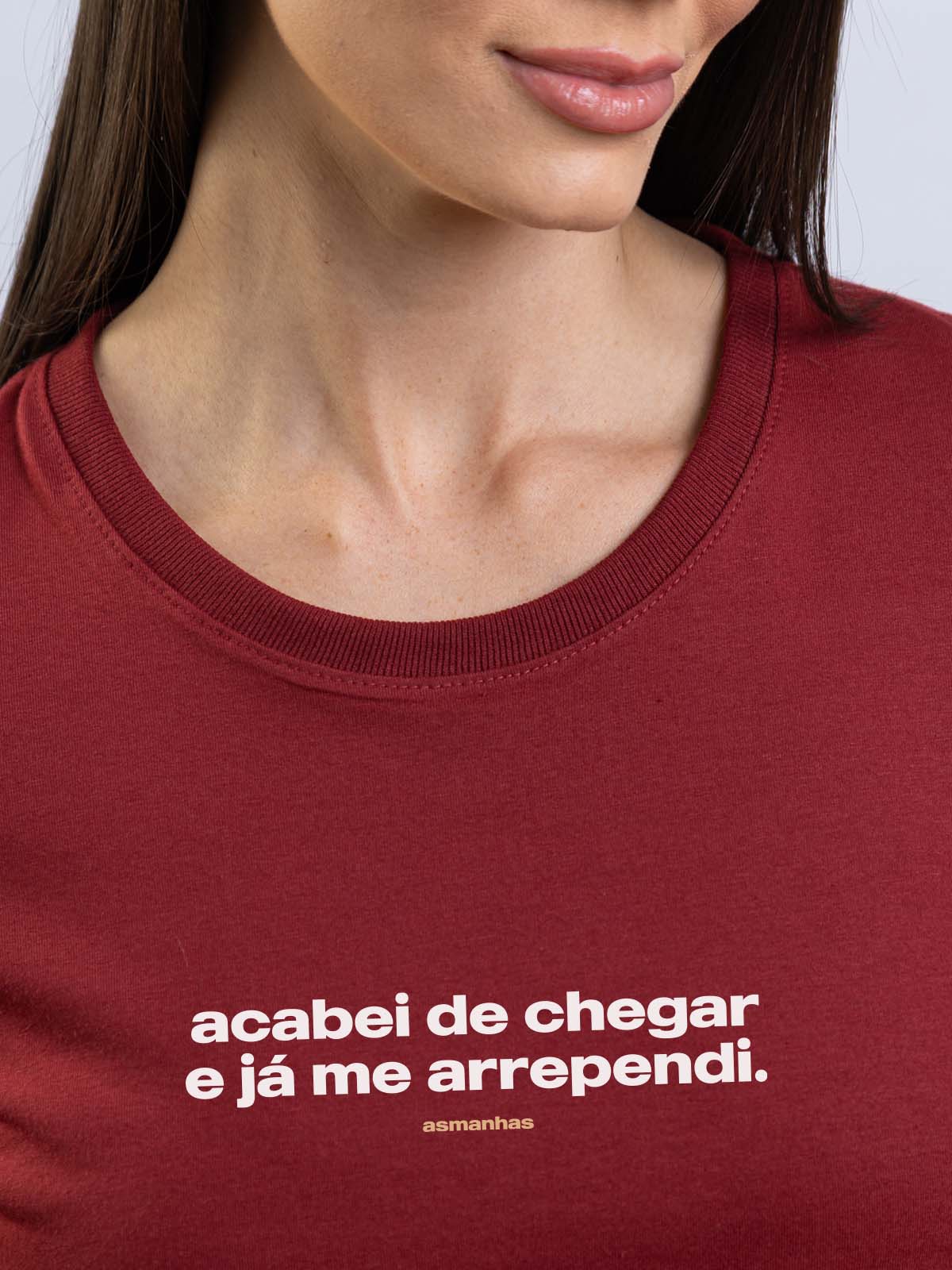 Camiseta Feminina Já Me Arrependi Asmanhas