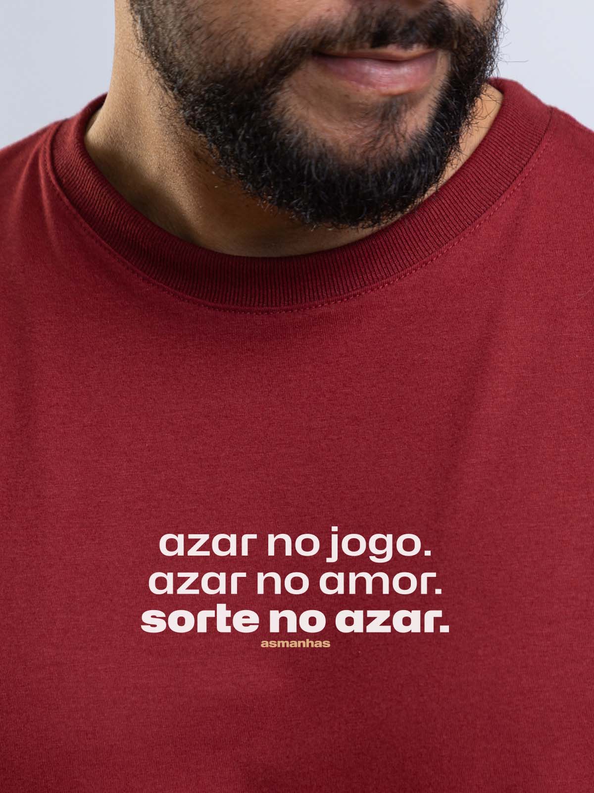 Camiseta Sorte no Azar Asmanhas