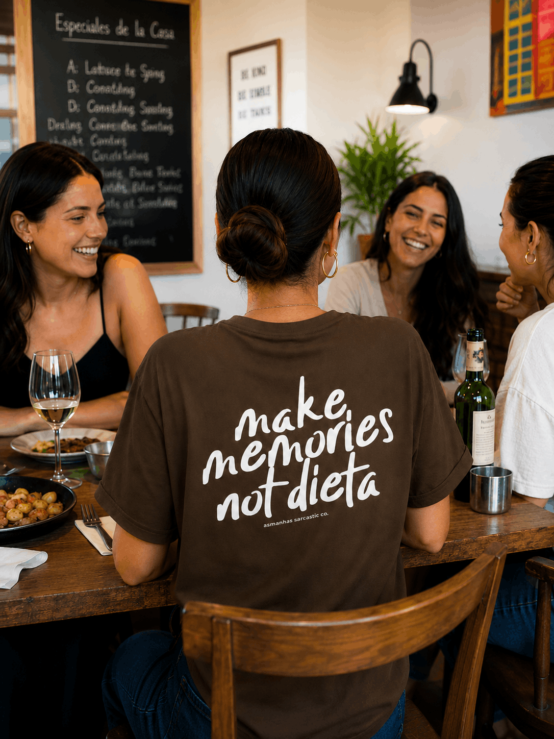 Camiseta Make Memories Asmanhas