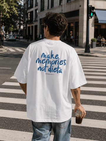Camiseta Oversized Make Memories Asmanhas