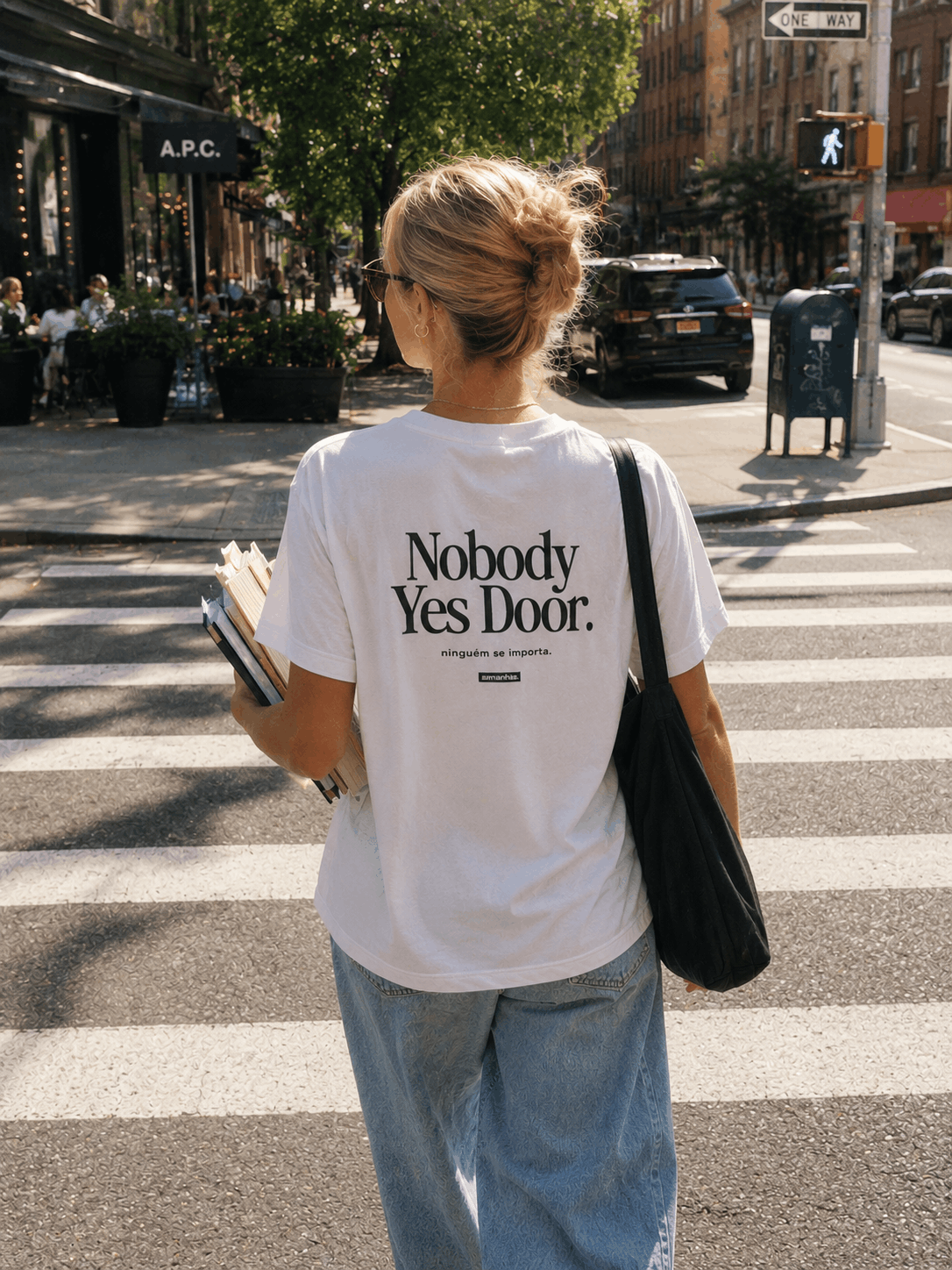 Camiseta Nobody Yes Door Asmanhas