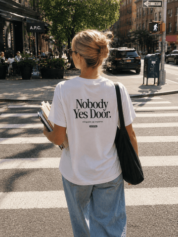 Camiseta Nobody Yes Door Asmanhas