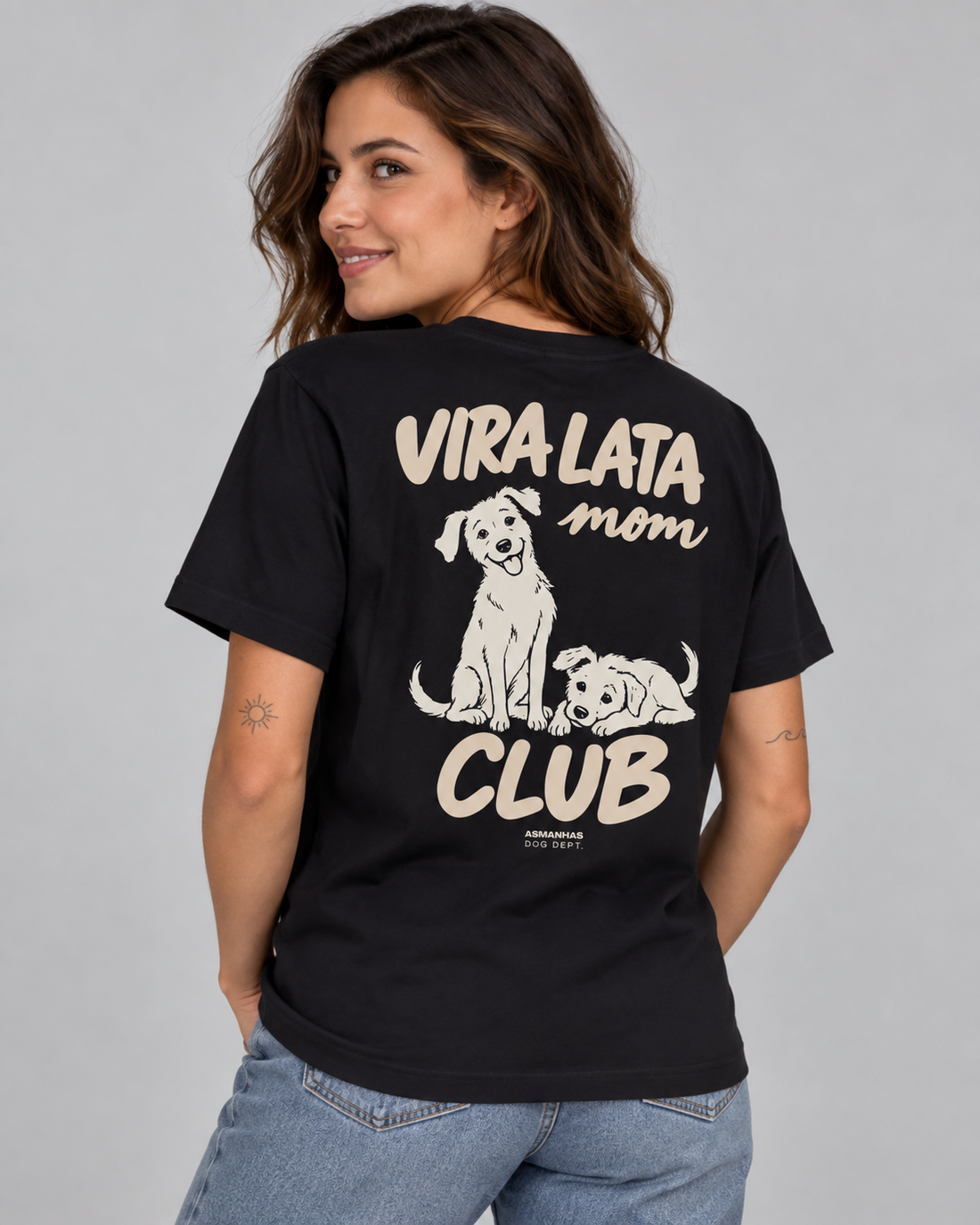 Camiseta Clube Mãe de Vira Lata Asmanhas