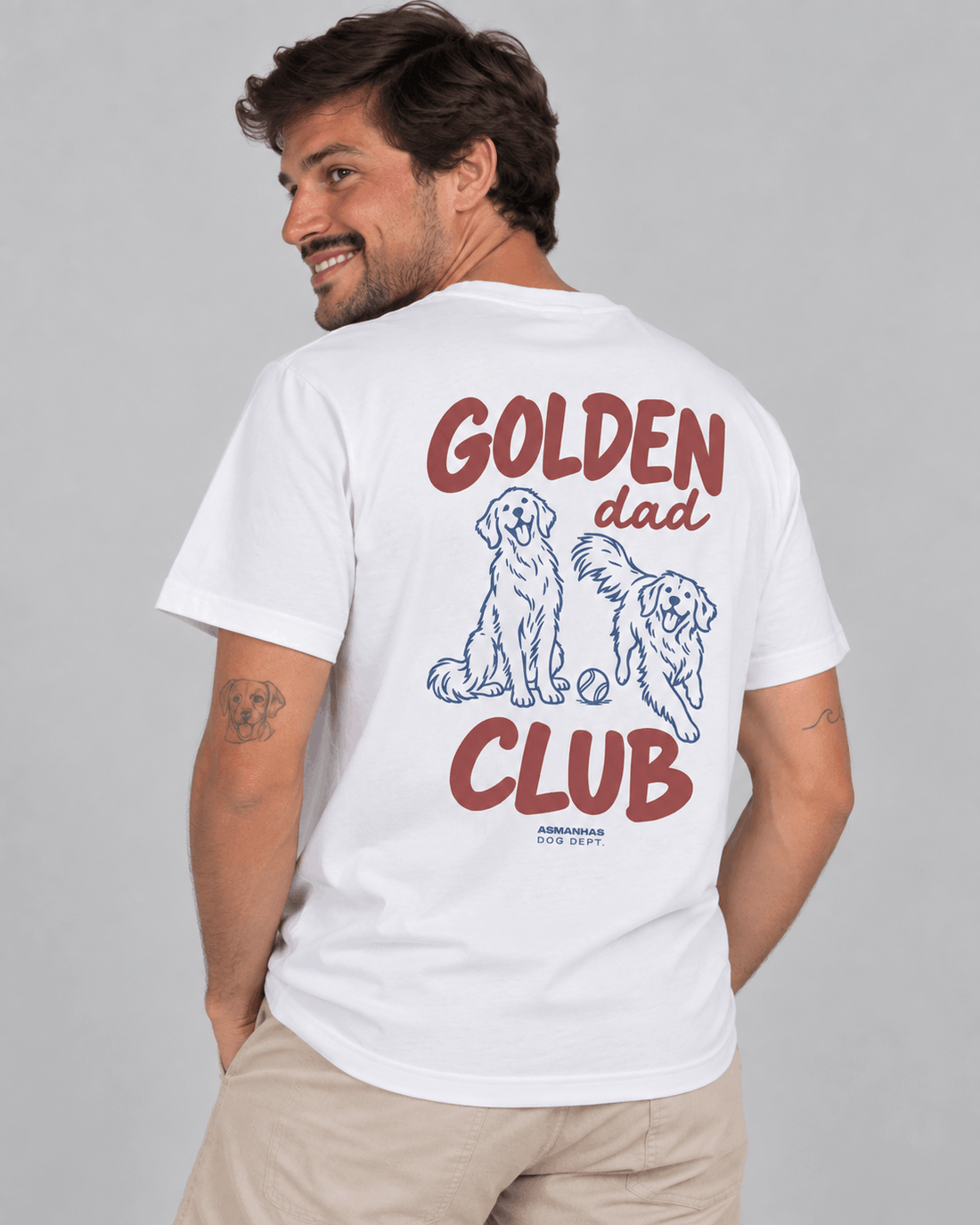 Camiseta Clube Pai de Golden Asmanhas