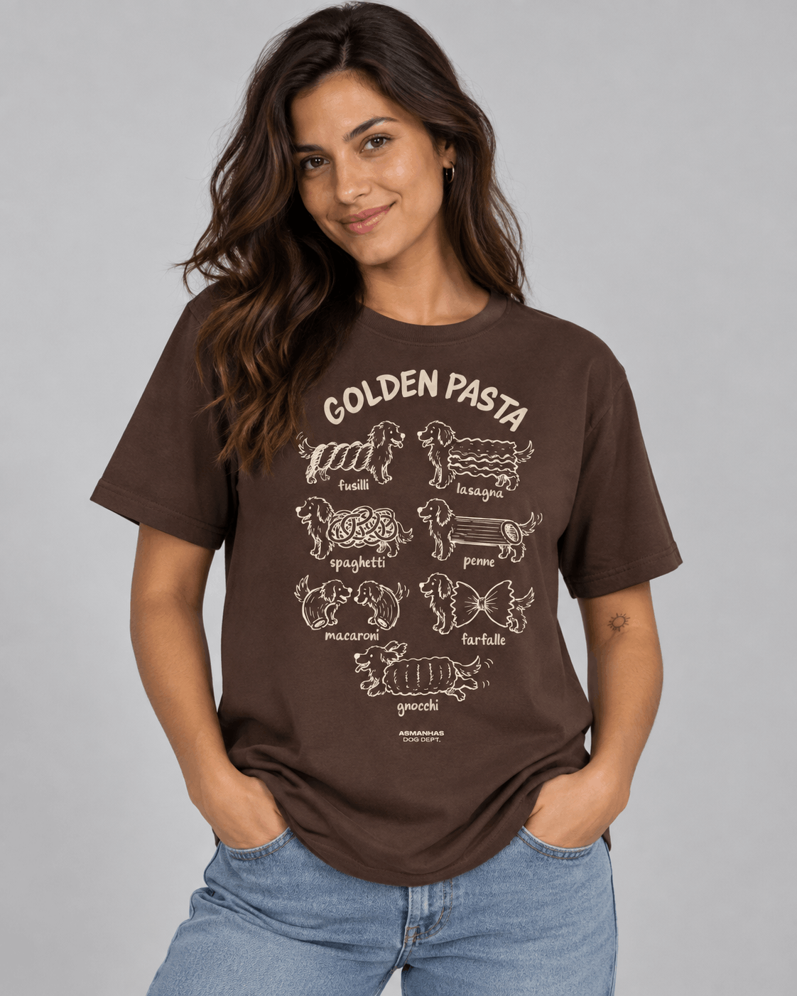 Camiseta Golden Pasta Asmanhas