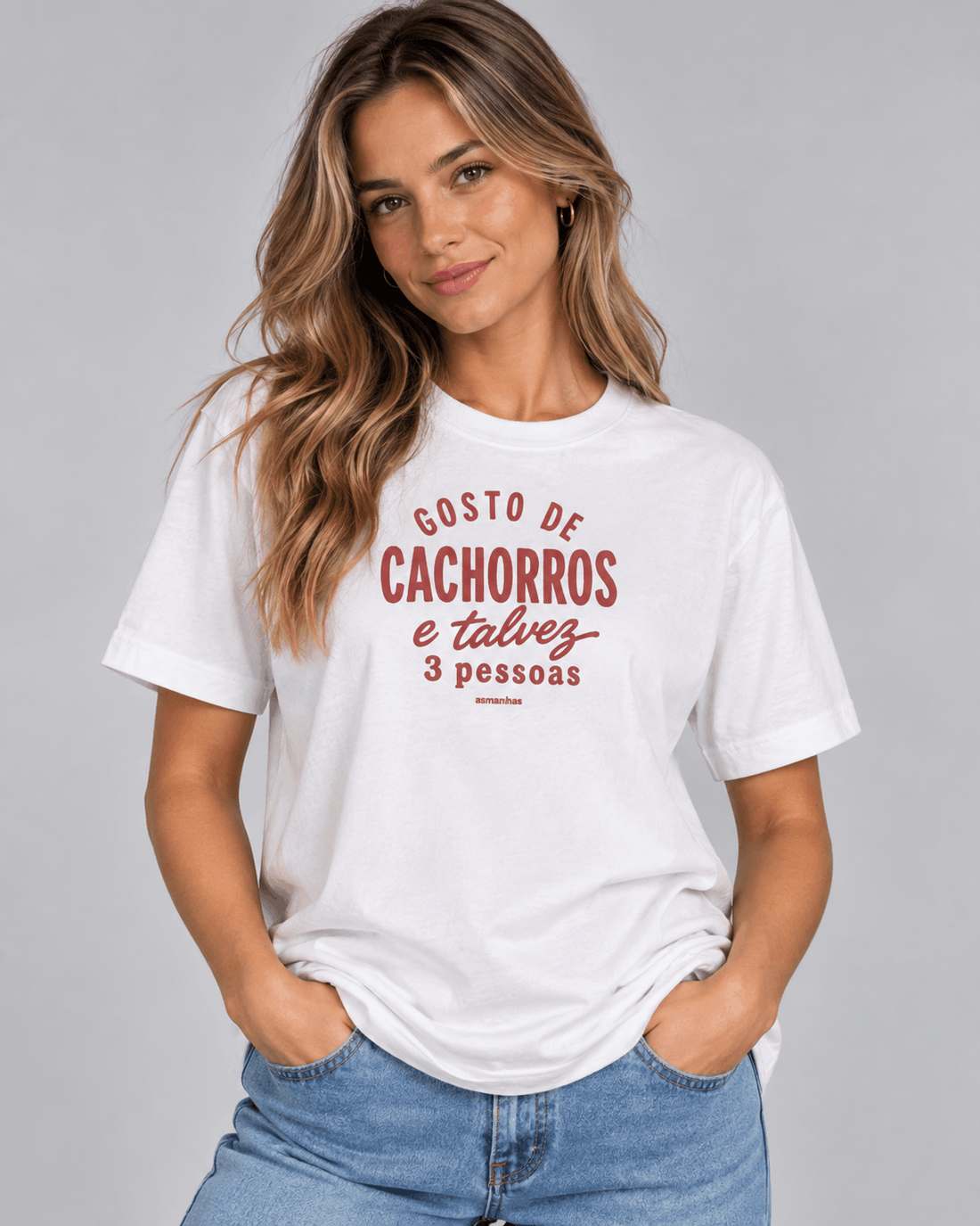 Camiseta 3 Pessoas Asmanhas