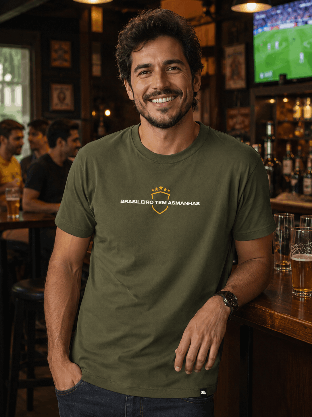 Camiseta Copa Brasileiro Tem Asmanhas