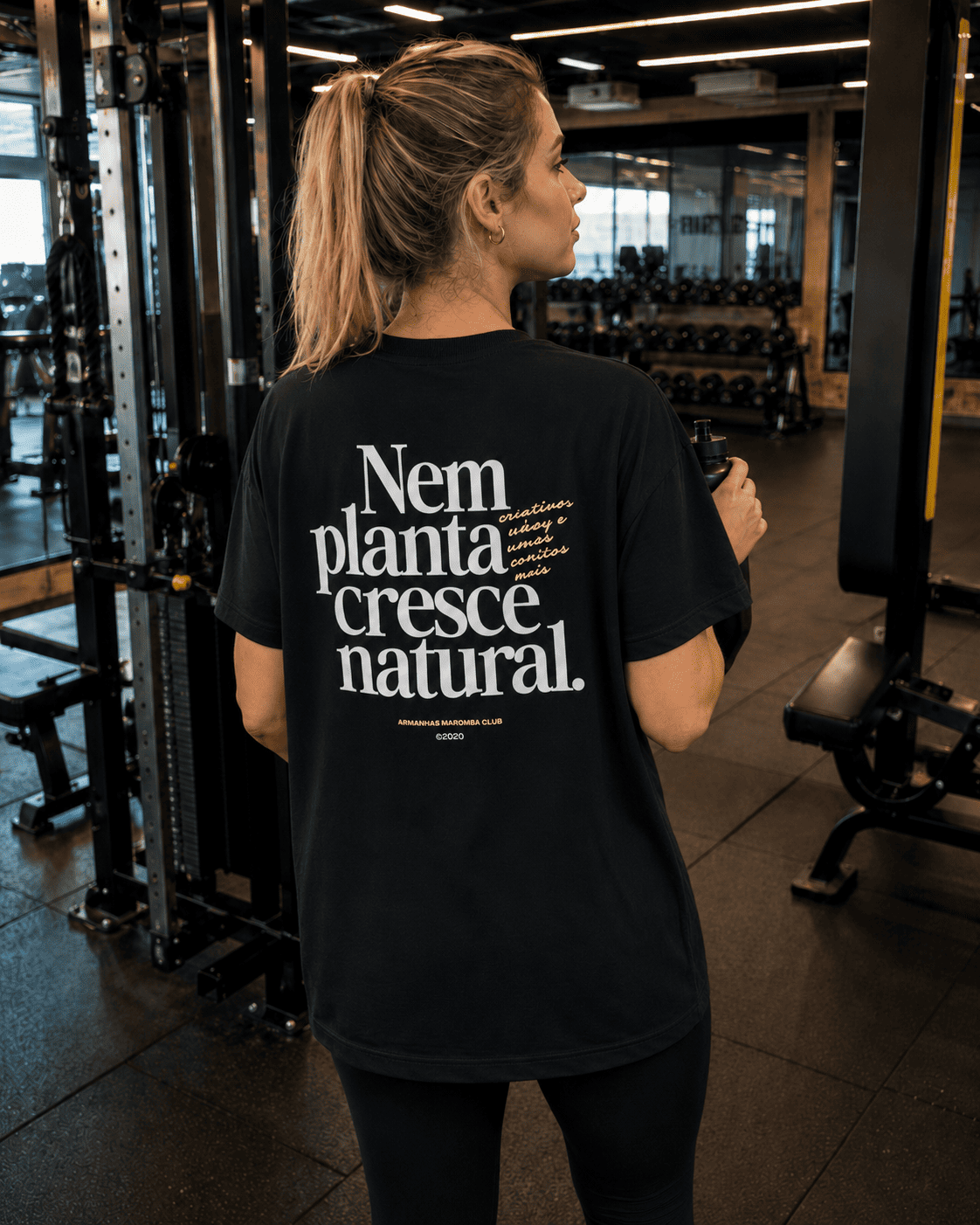 Camiseta Cresce Natural Asmanhas