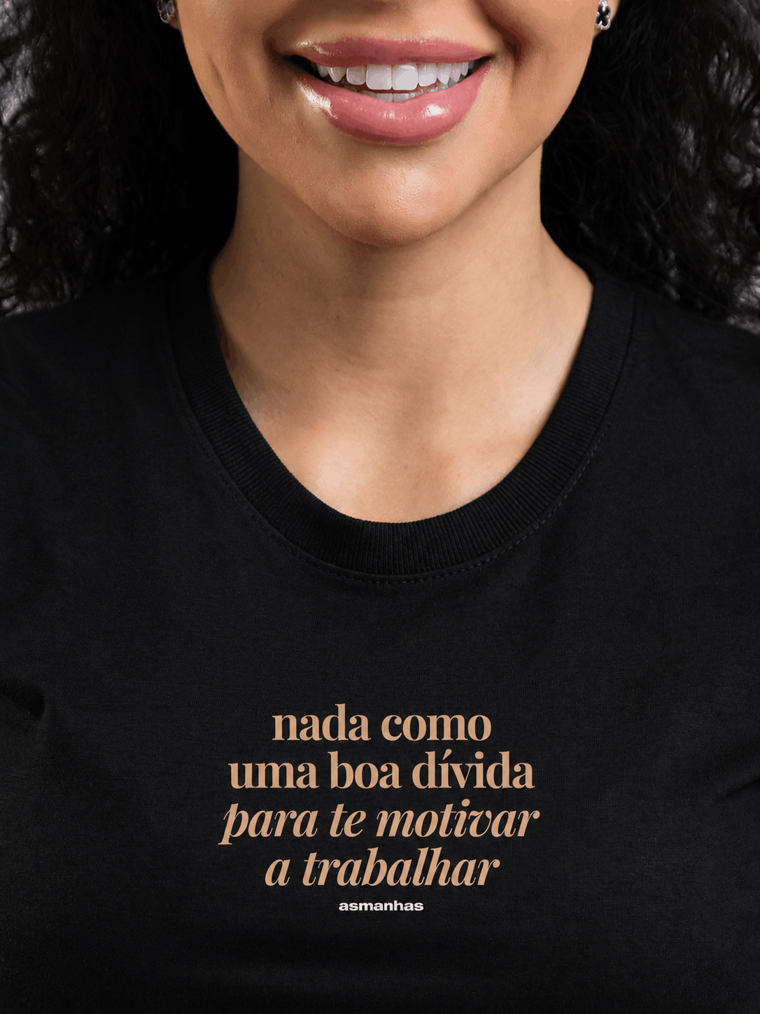 Camiseta Feminina Boa Dívida Asmanhas