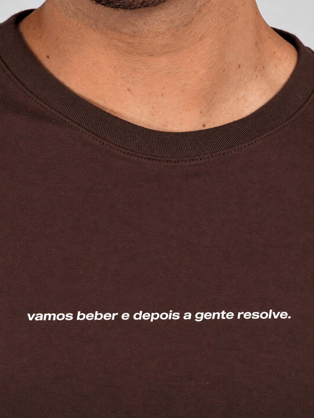 Camiseta Depois a Gente Resolve Asmanhas