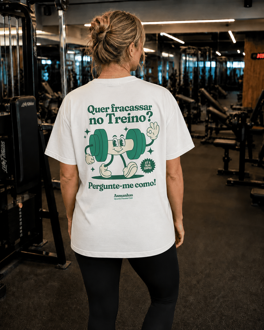 Camiseta Fracassar No Treino Asmanhas