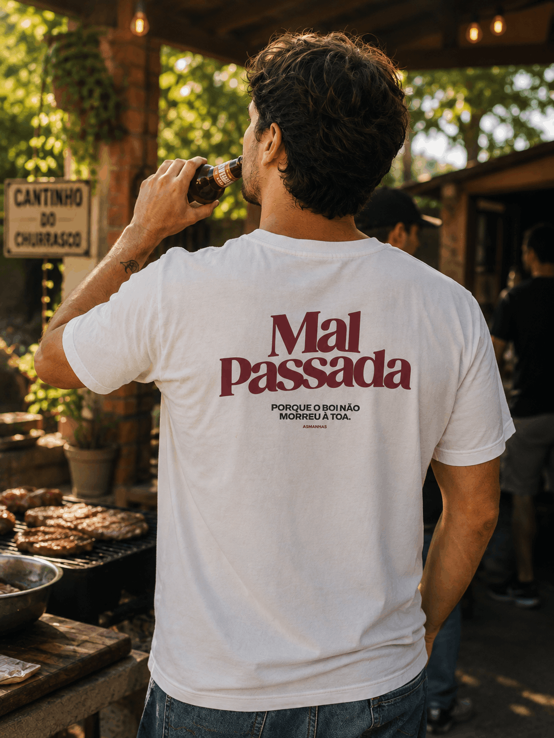 Camiseta Mal Passada Asmanhas