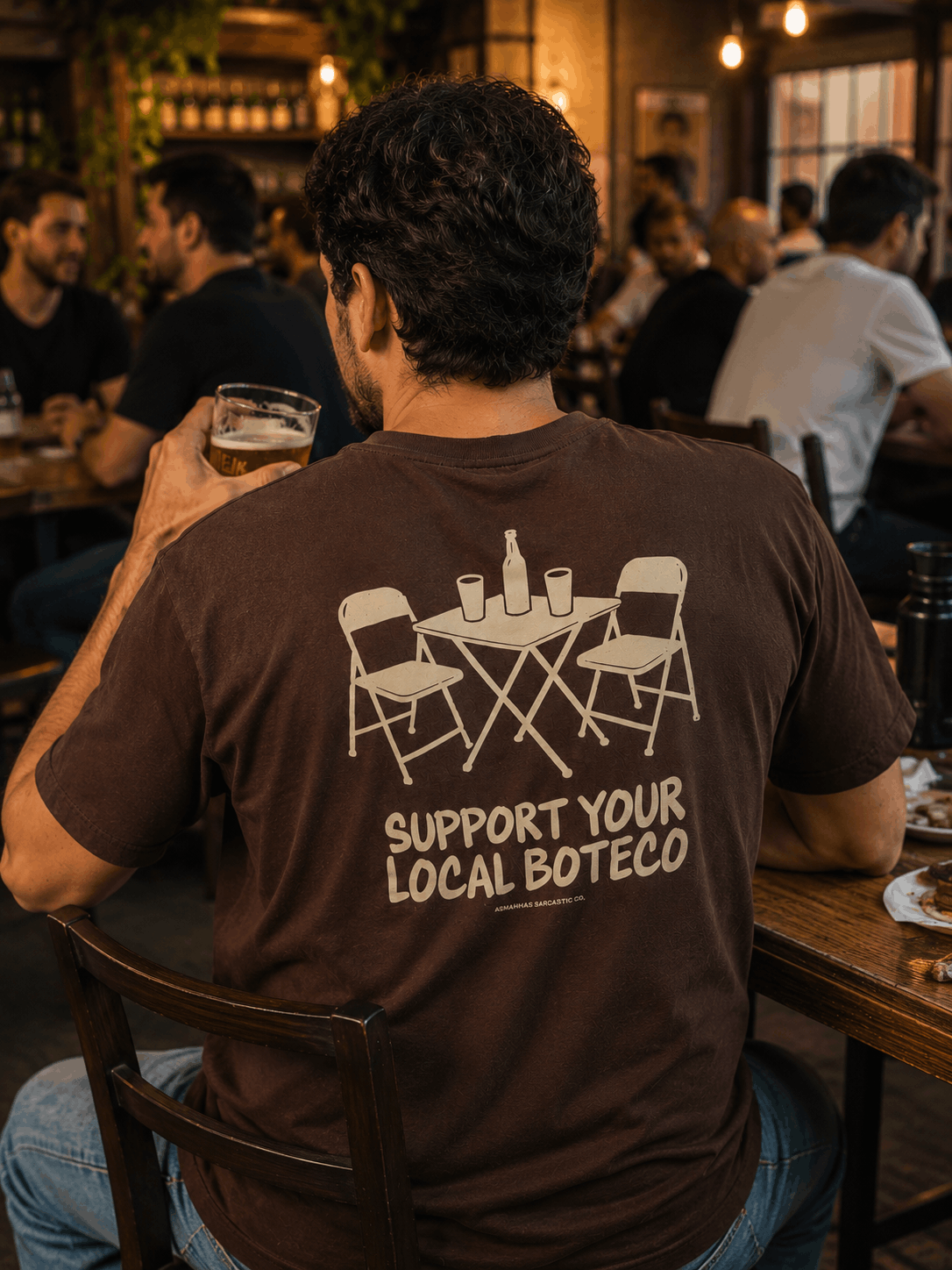 Camiseta Local Boteco Asmanhas