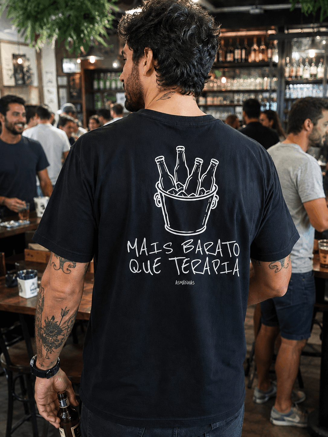 Camiseta Mais Barato que Terapia Asmanhas