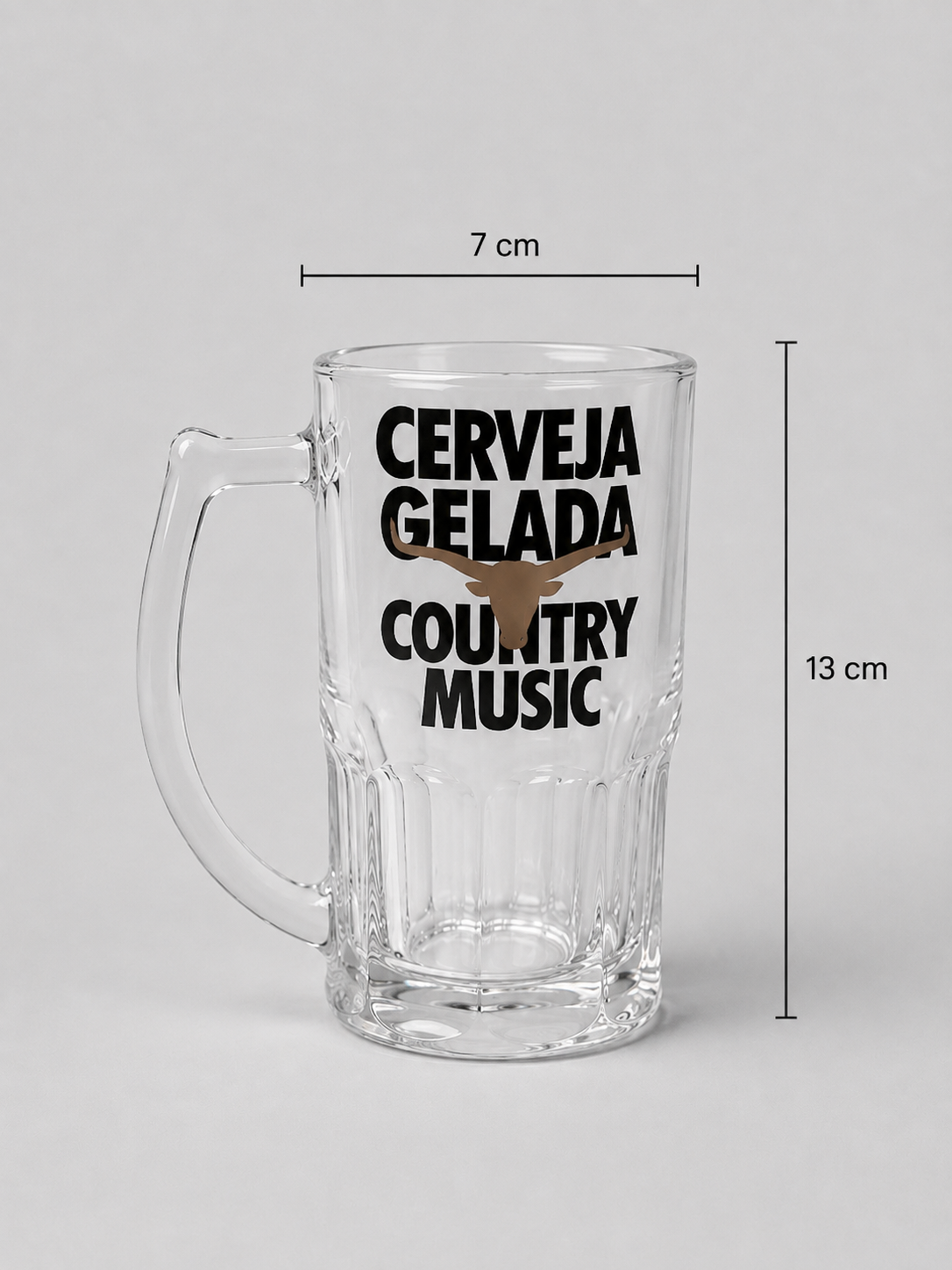 Copo de Chopp Cerveja Gelada Country Music Asmanhas