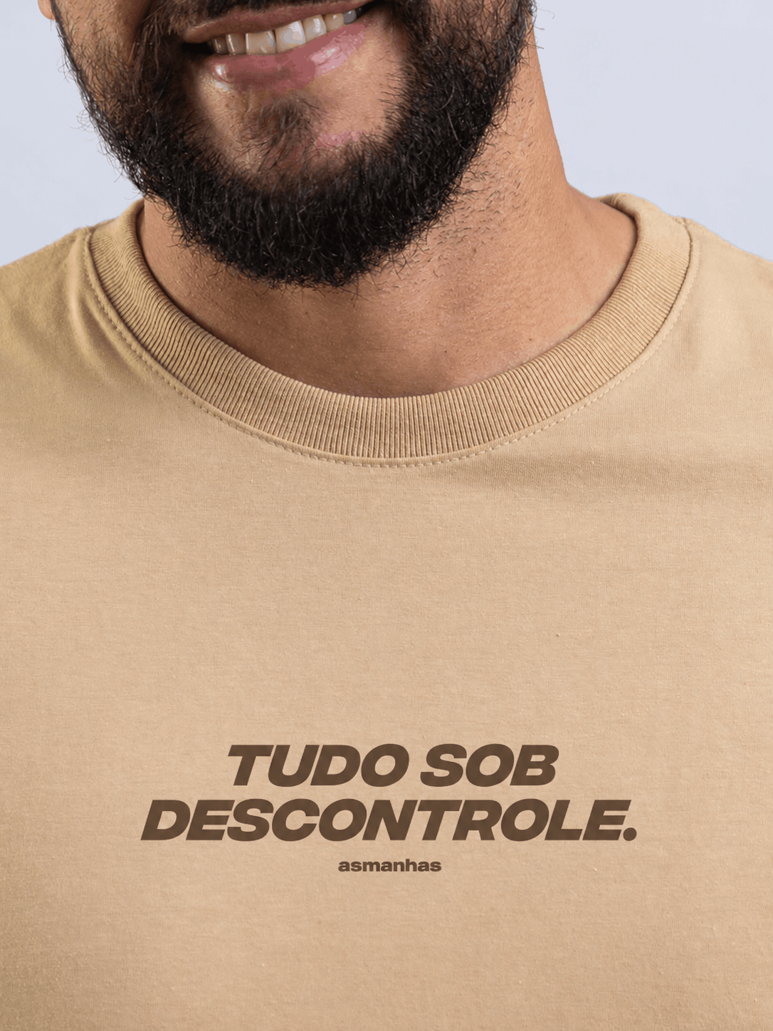 Camiseta Tudo Sob Descontrole Asmanhas Liquida