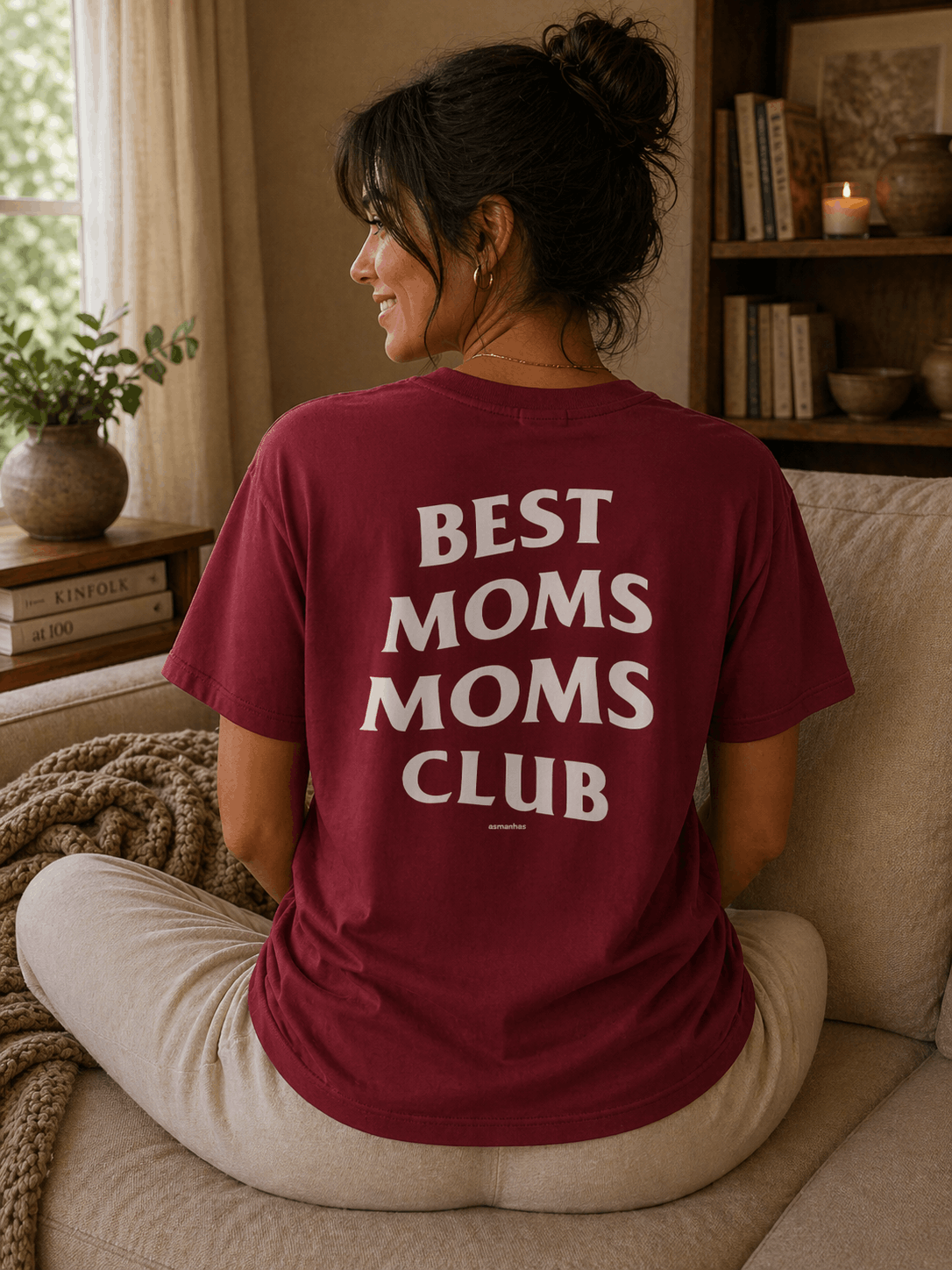 Camiseta Best Moms Club Asmanhas