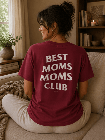 Camiseta Best Moms Club Asmanhas