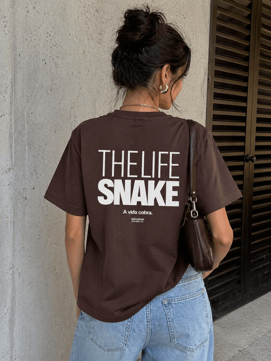 Camiseta The Life Snake Asmanhas