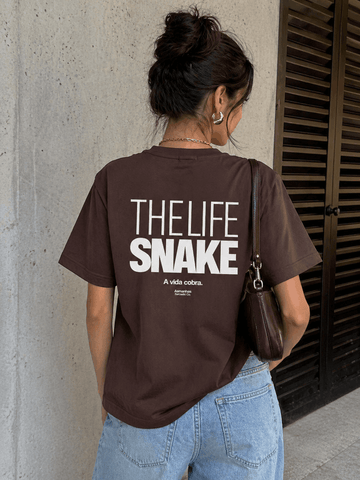 Camiseta The Life Snake Asmanhas