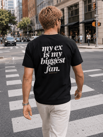 Camiseta My Ex Is My Biggest Fan Asmanhas