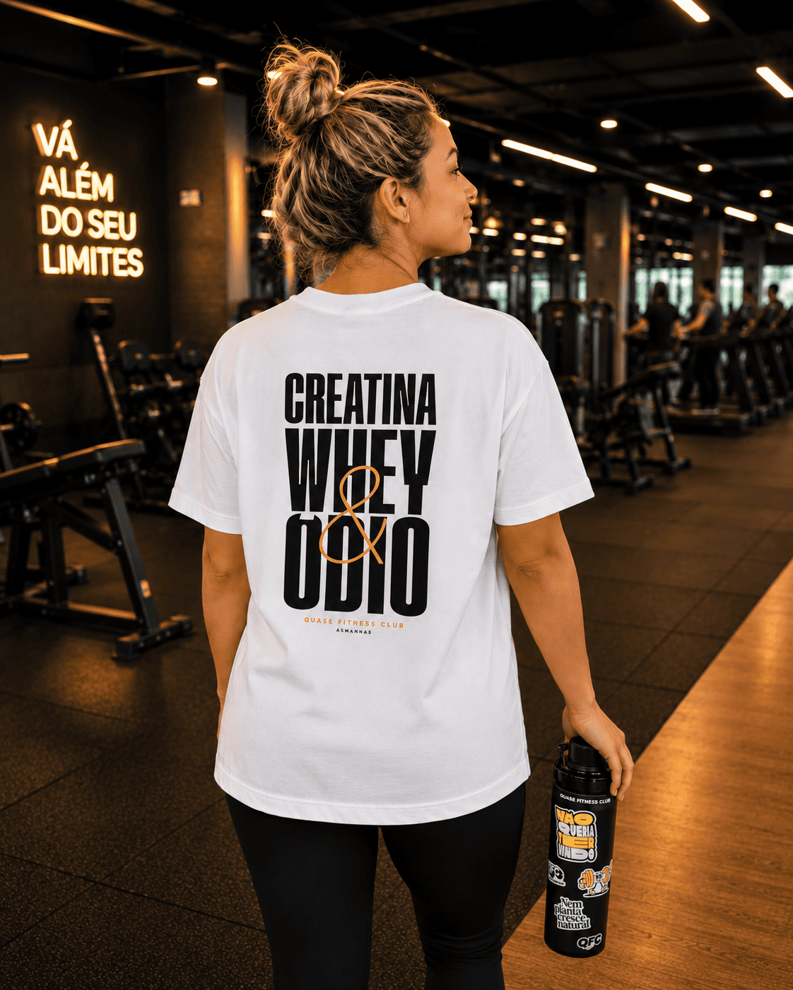 Camiseta Creatina Whey e Ódio Asmanhas