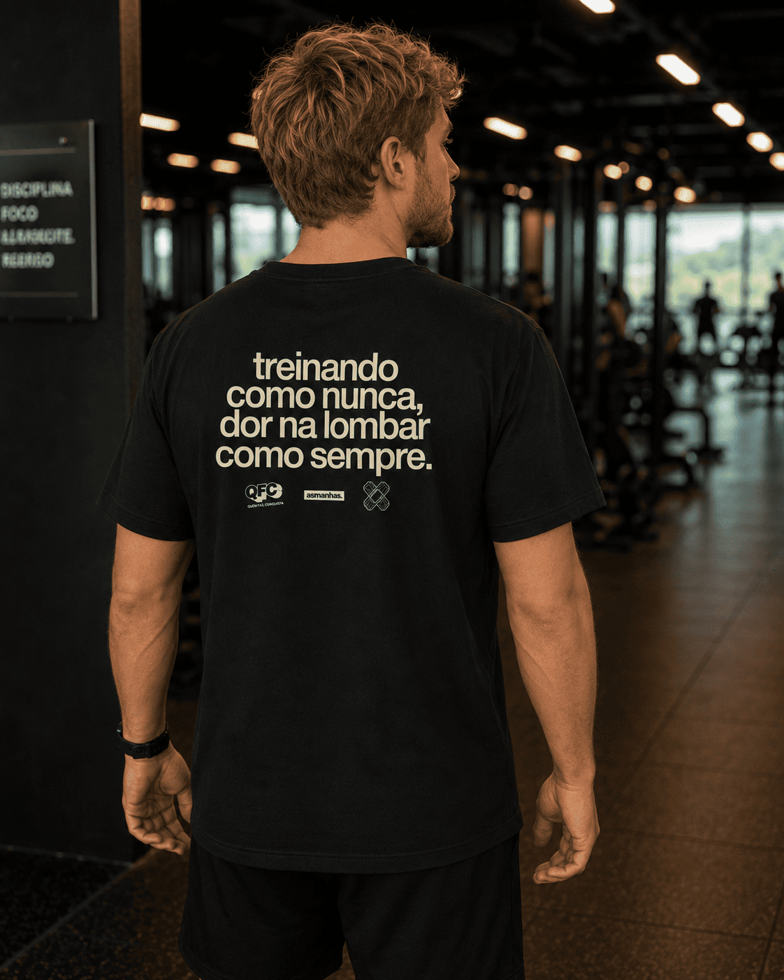 Camiseta Treinando Como Nunca Asmanhas