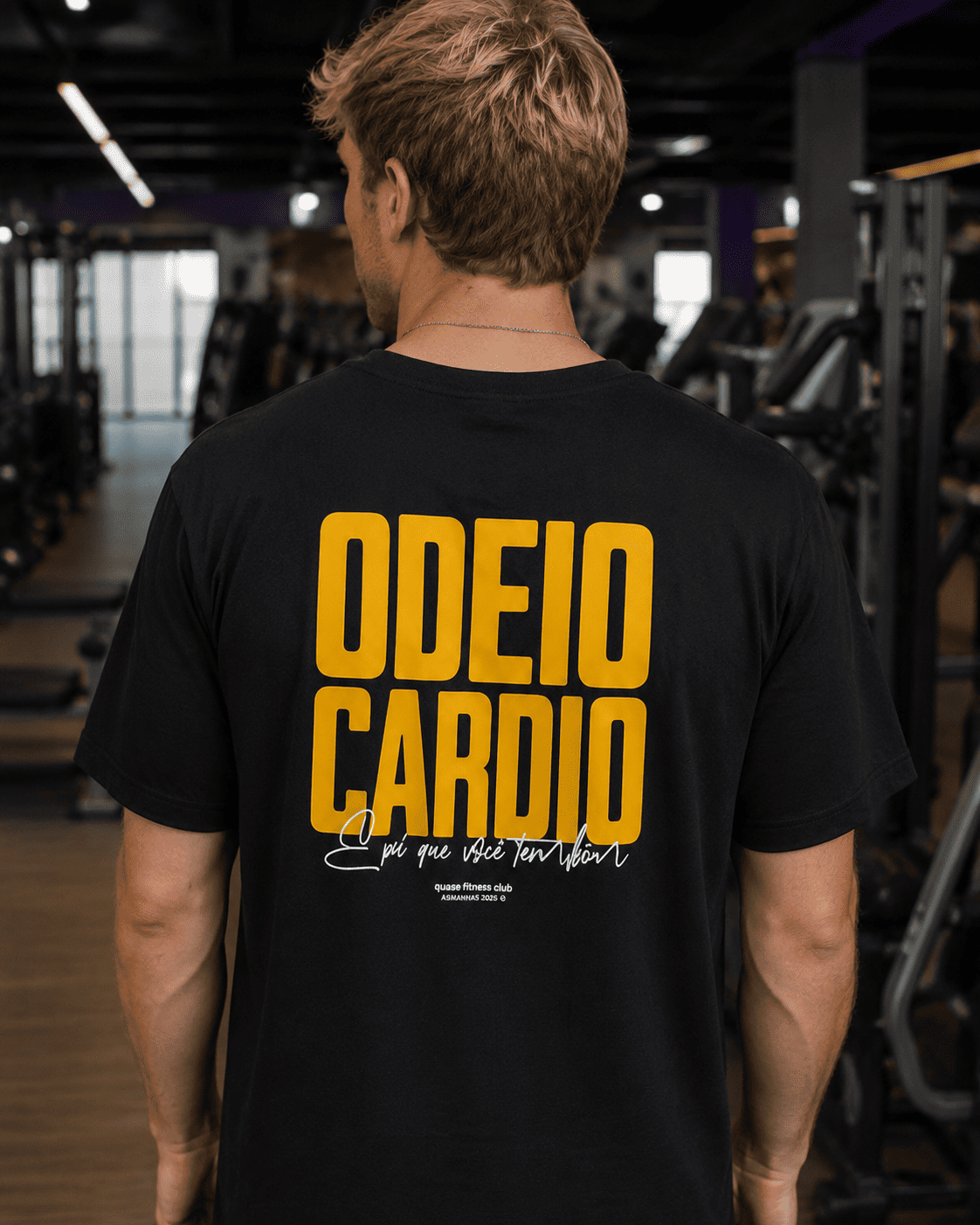 Camiseta Odeio Cardio Asmanhas