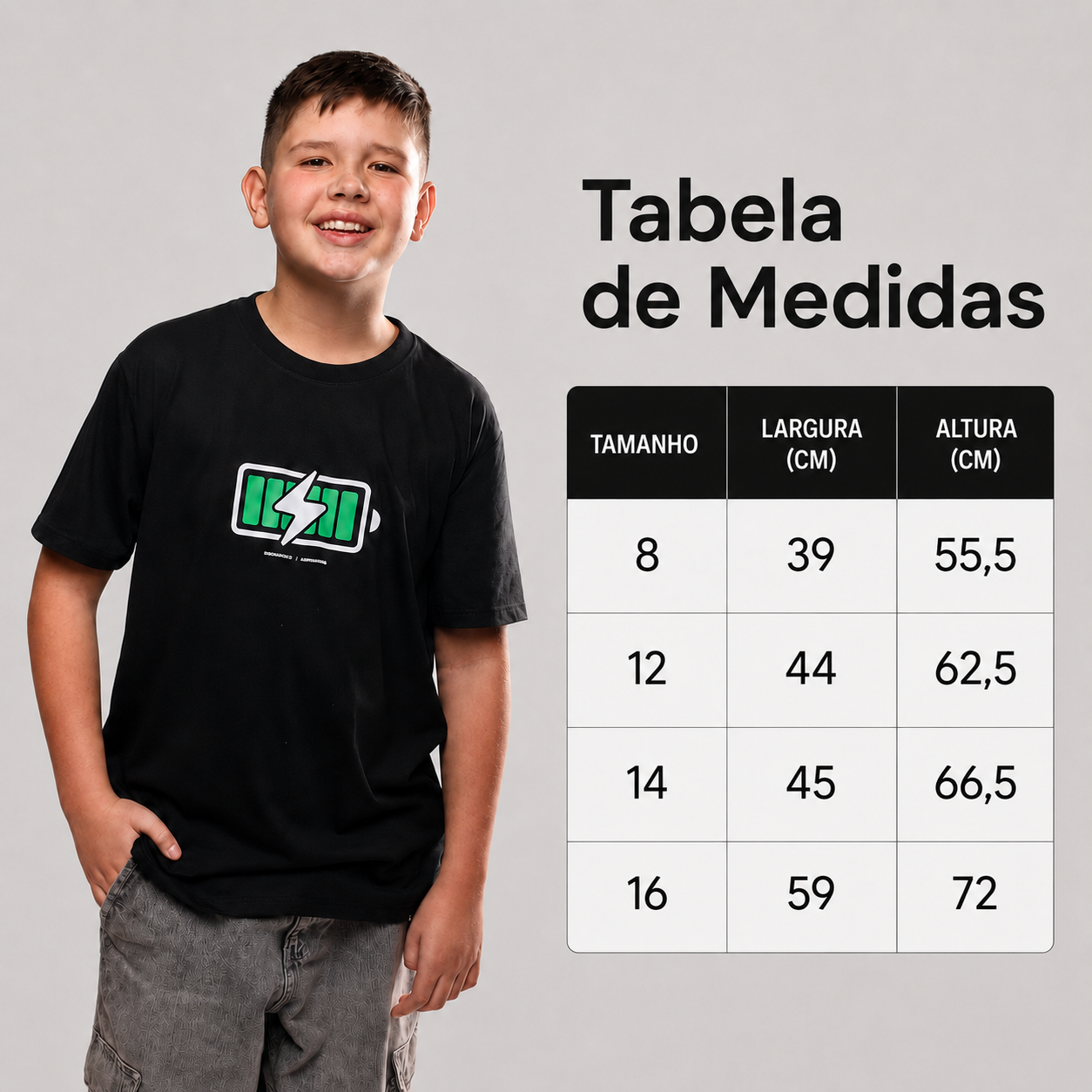 Camiseta Infantil Player 2 Asmanhas