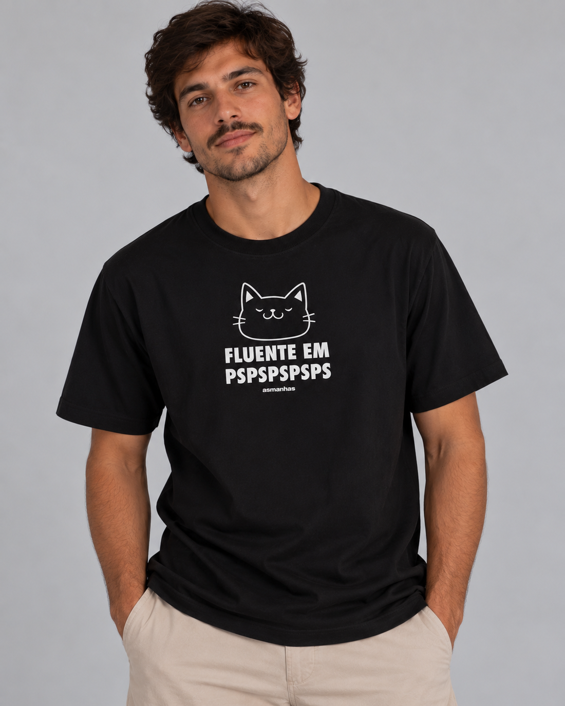 Camiseta Fluente em Pspsps Asmanhas