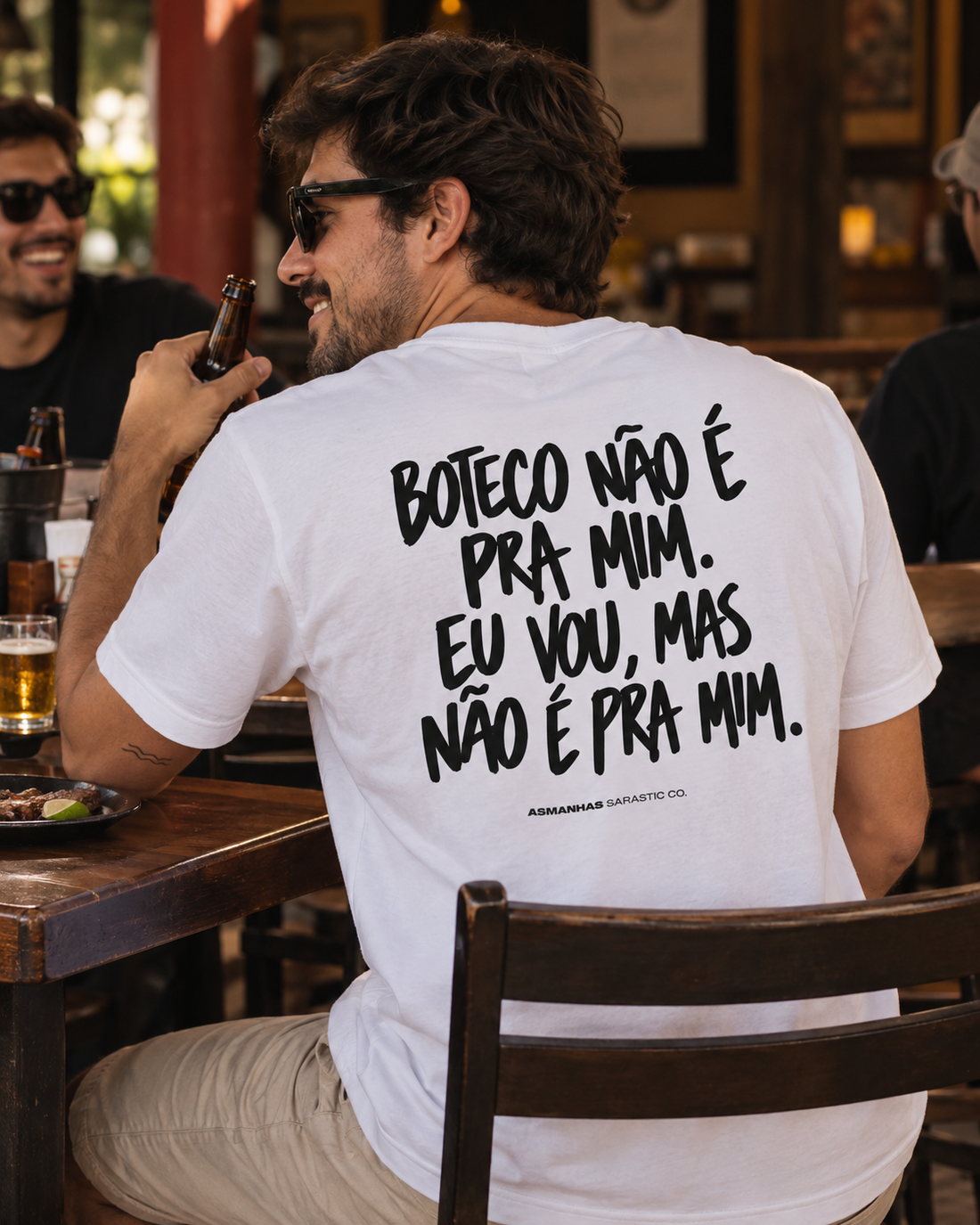 Camiseta Boteco Não É pra Mim Asmanhas