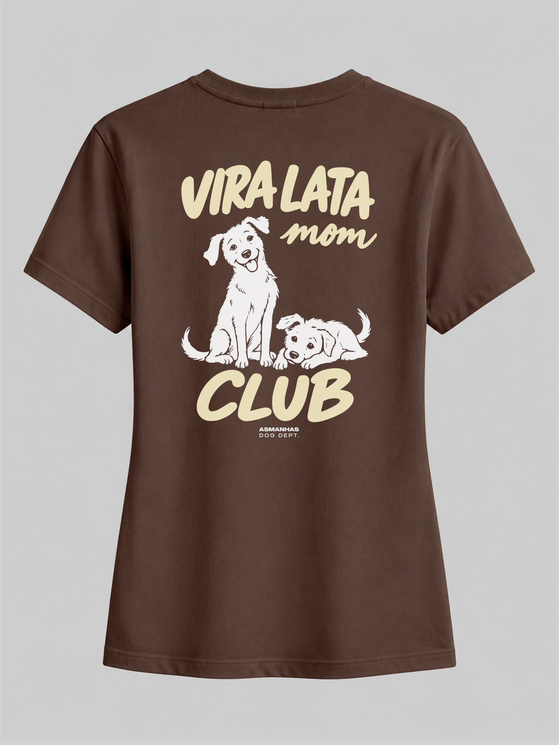 Camiseta Feminina Clube Mãe de Vira Lata Asmanhas