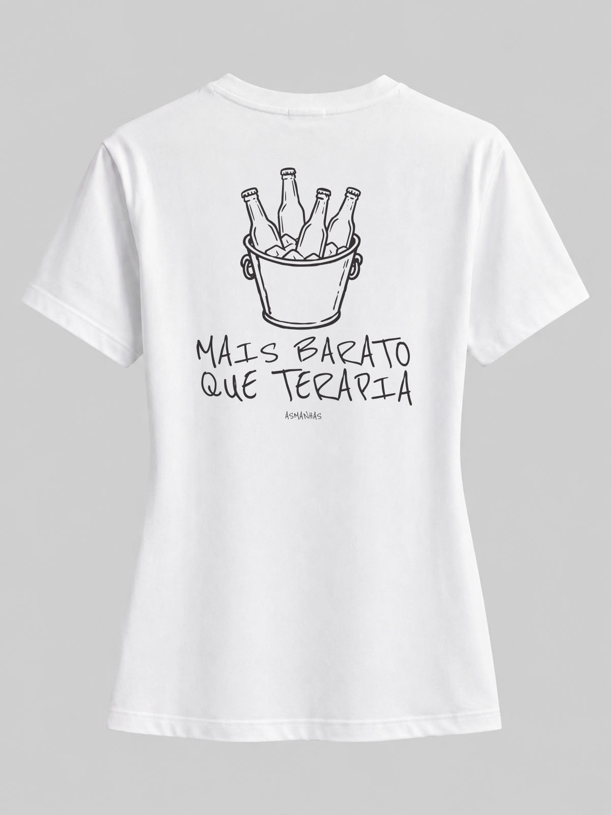 Camiseta Feminina Mais Barato que Terapia Asmanhas