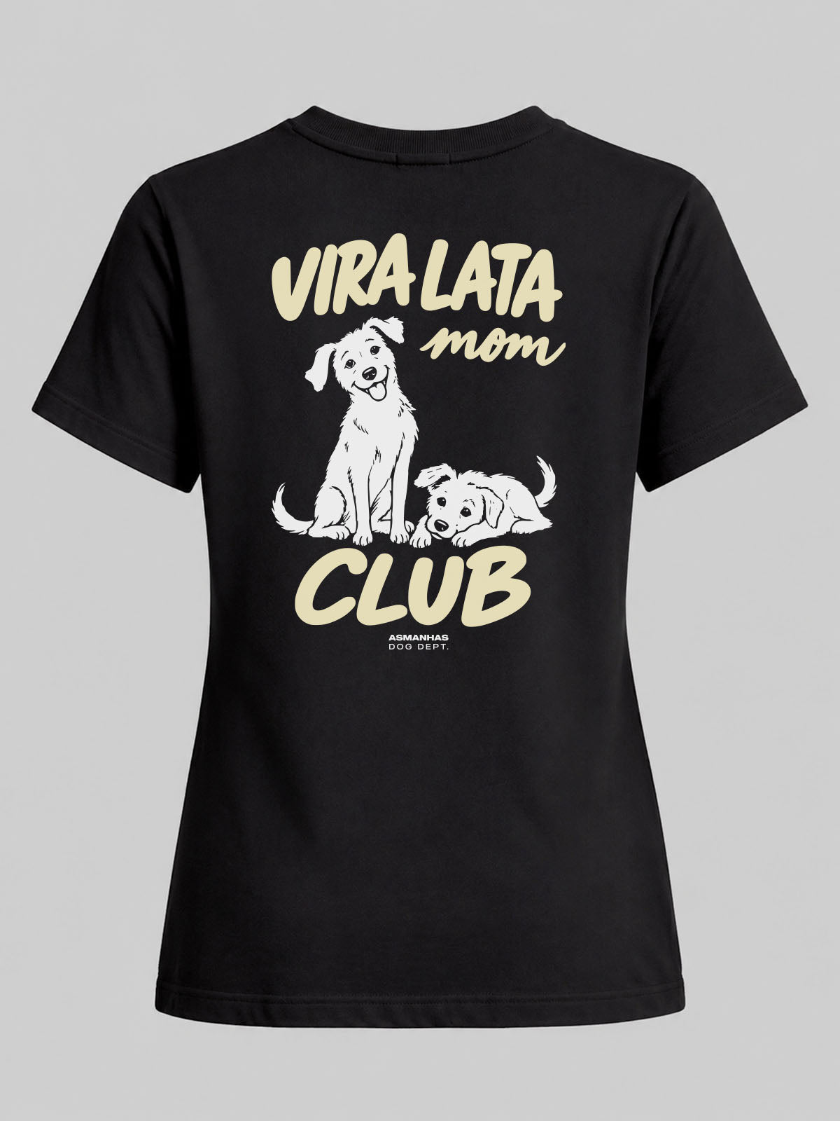 Camiseta Feminina Clube Mãe de Vira Lata Asmanhas