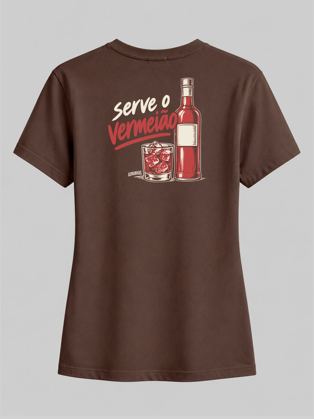Camiseta Feminina Serve o Vermeião Asmanhas