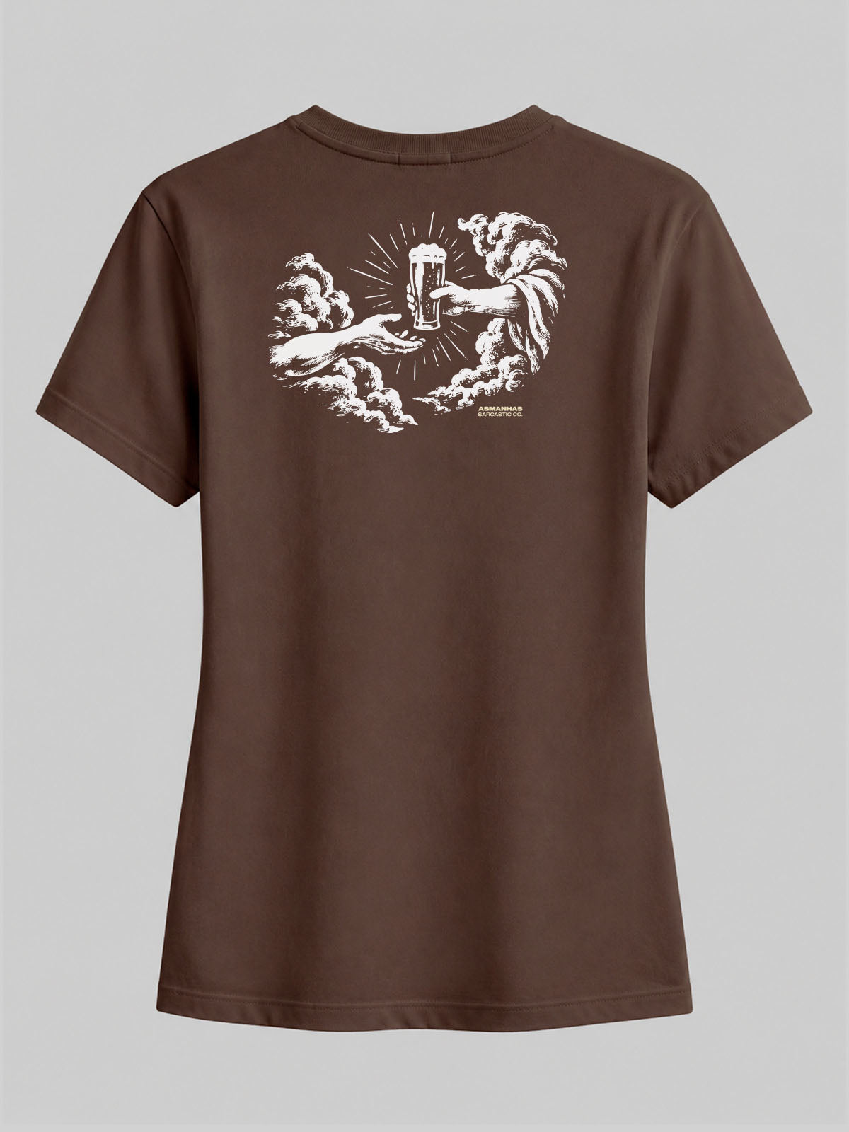 Camiseta Feminina Criação da Cerveja Asmanhas