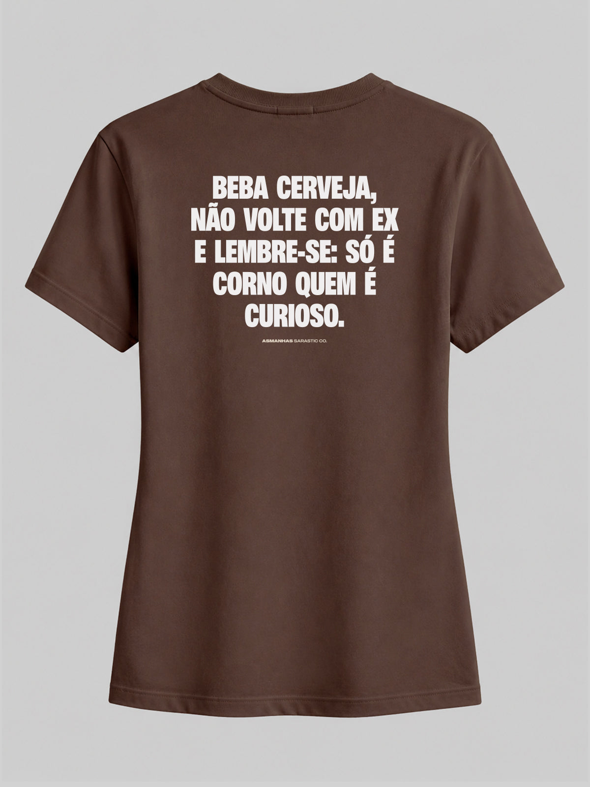 Camiseta Feminina Beba Cerveja Asmanhas
