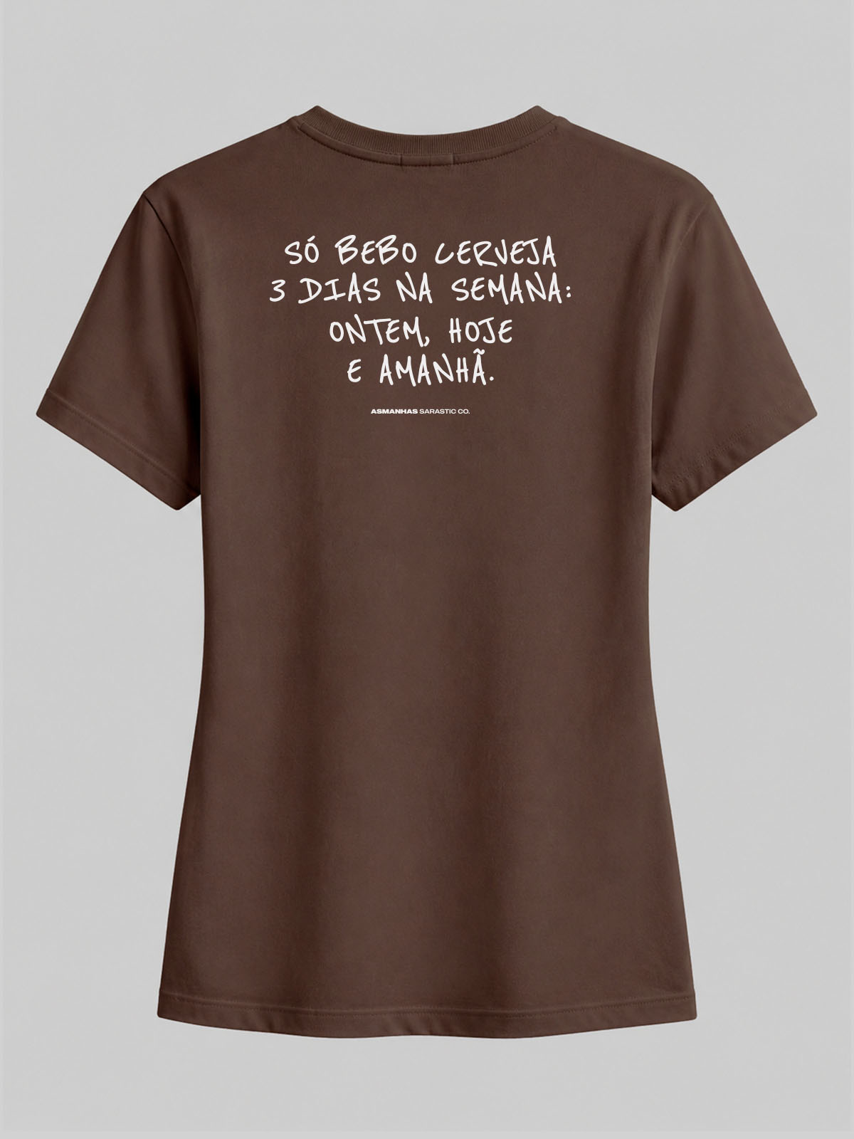 Camiseta Feminina 3 Dias na Semana Asmanhas