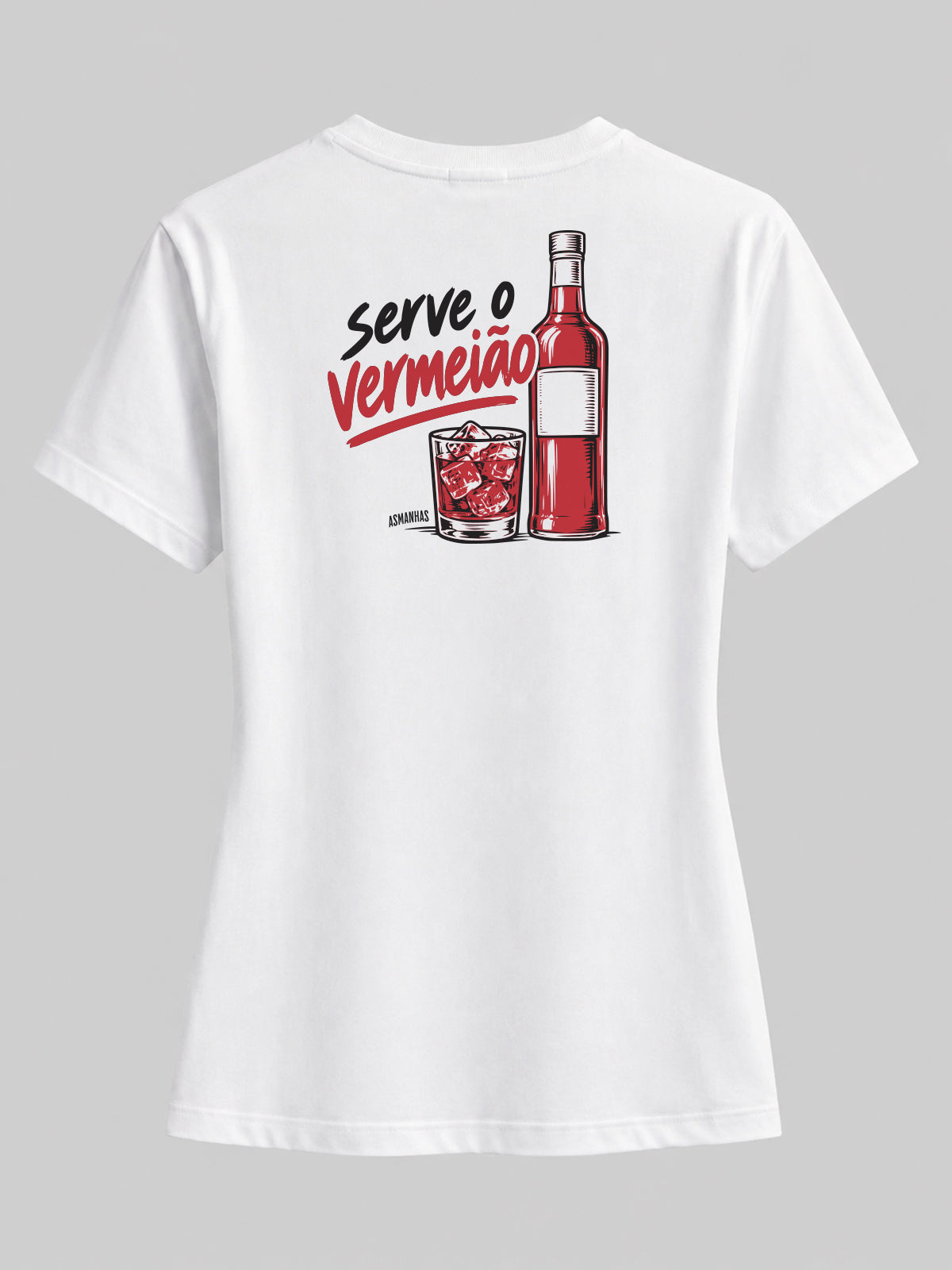Camiseta Feminina Serve o Vermeião Asmanhas