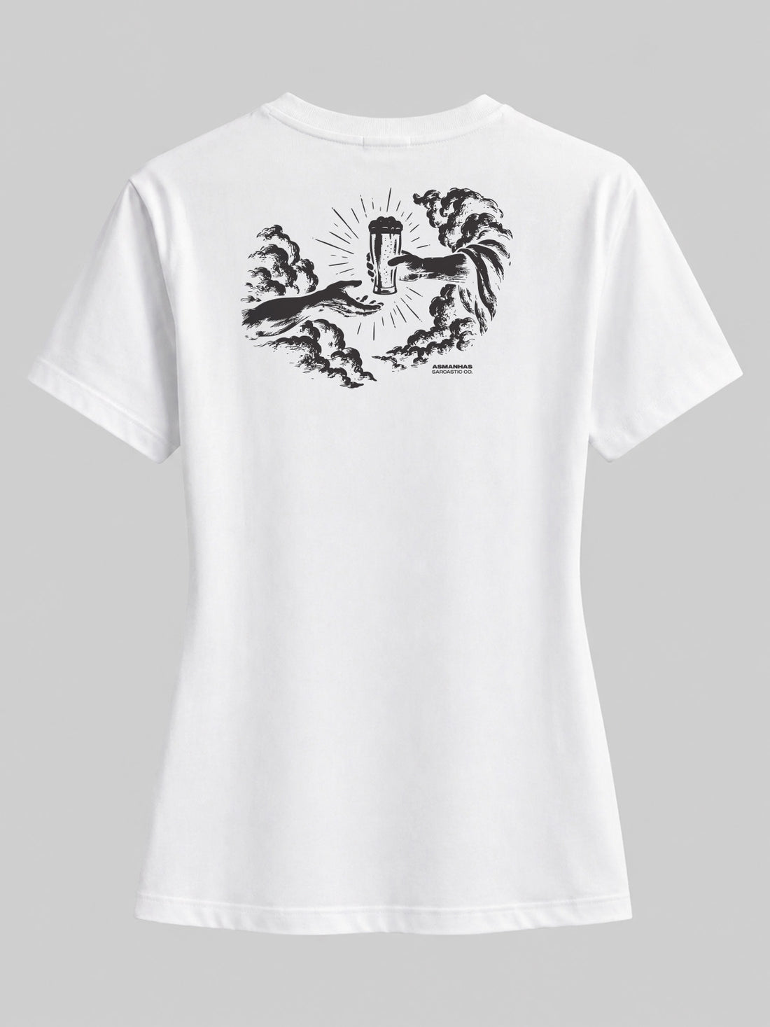 Camiseta Feminina Criação da Cerveja Asmanhas