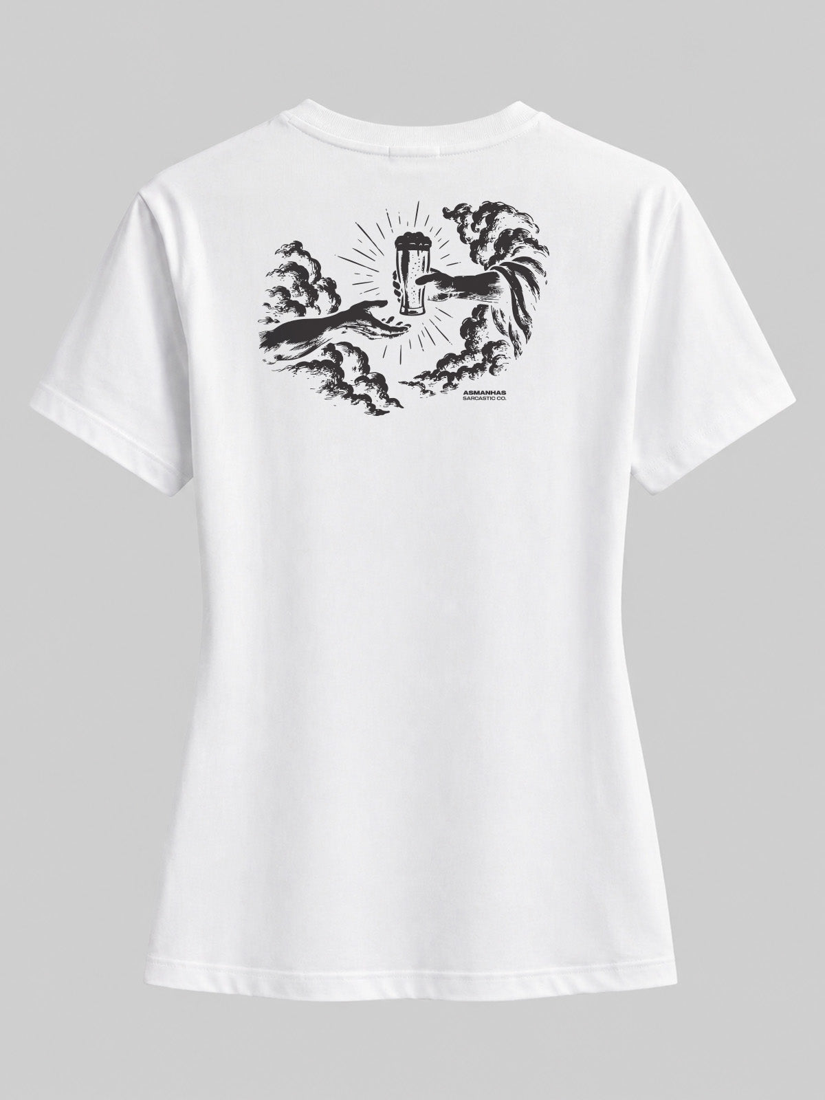 Camiseta Feminina Criação da Cerveja Asmanhas