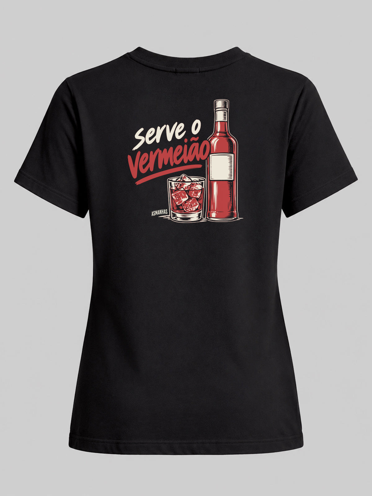 Camiseta Feminina Serve o Vermeião Asmanhas