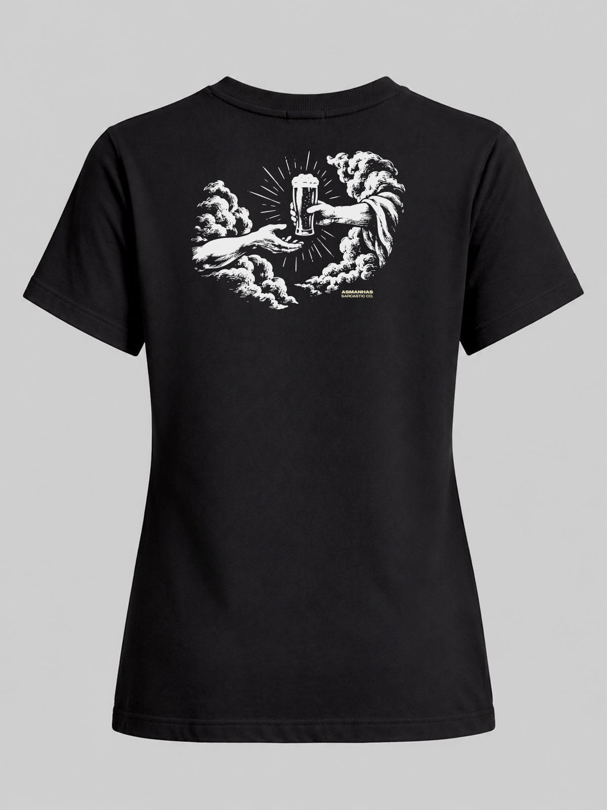 Camiseta Feminina Criação da Cerveja Asmanhas