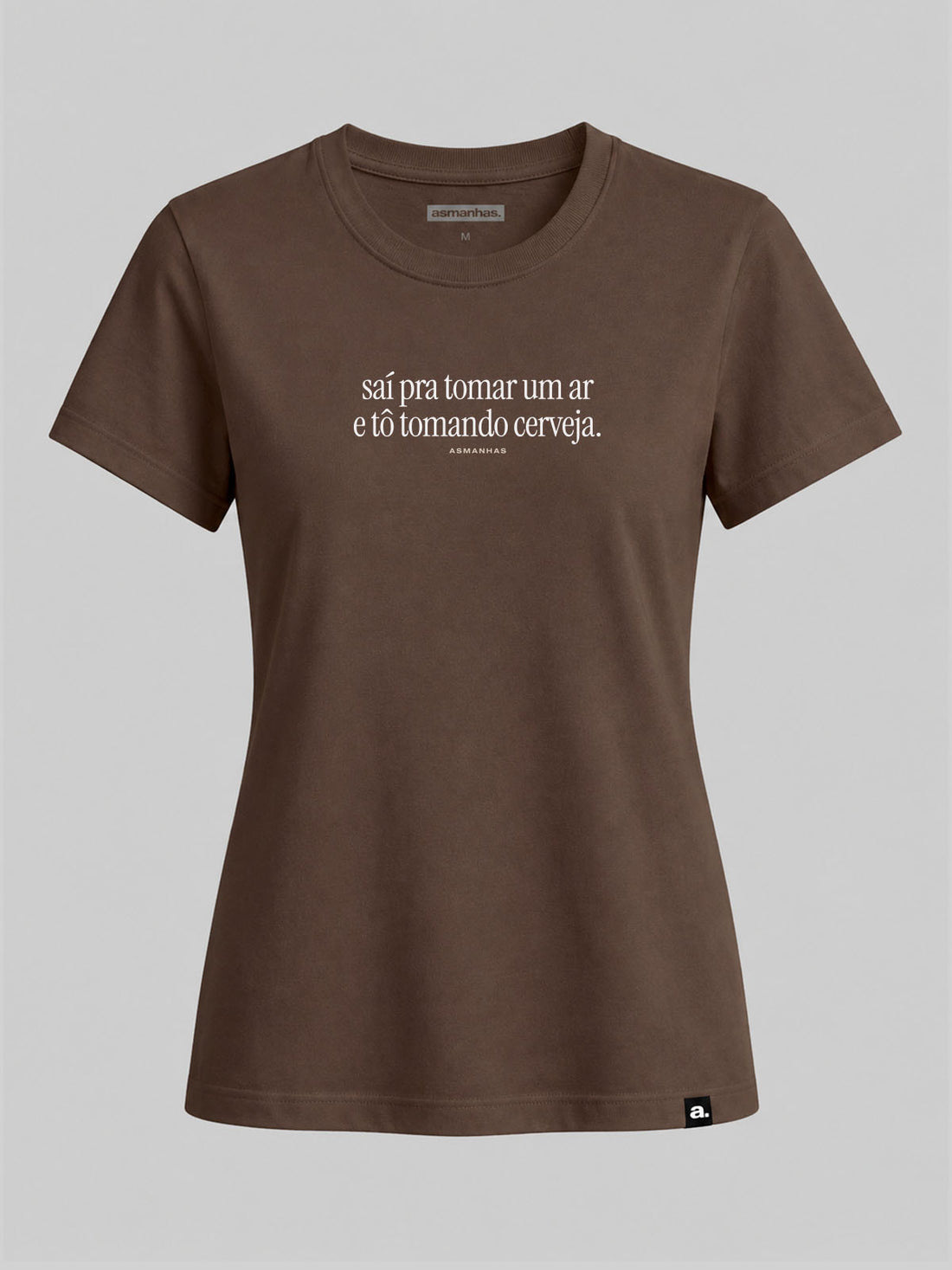 Camiseta Feminina Tô Tomando Cerveja Asmanhas