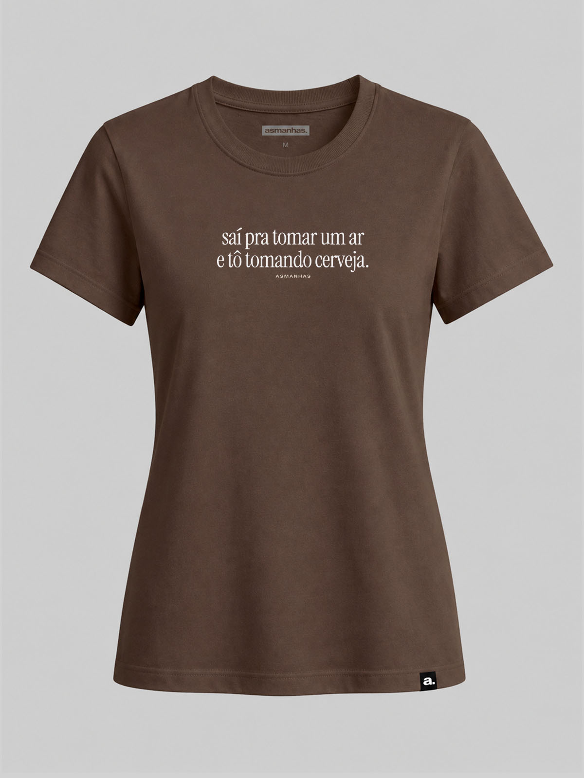 Camiseta Feminina Tô Tomando Cerveja Asmanhas